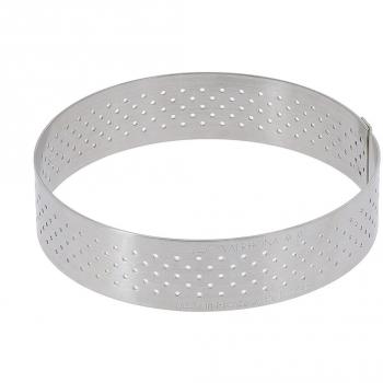 CERCLE PERFORÉ INOX Ø15,5 CM HT 2 – Variante standard