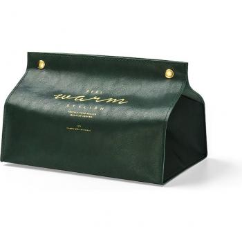 Stylish PU Leather Napkin Storage Box