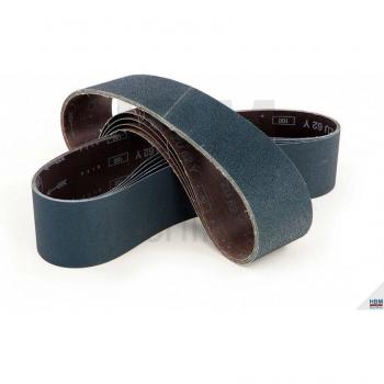 Bande abrasive 40 x 760 mm K80 Zirconium Bleu