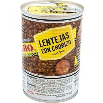 Lentejas Albo con Chorizo 425 g