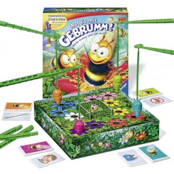 Ravensburger: Auf sie mit Gebrumm! NEU NEW Brettspiel Hummel Biene Kinderspiel