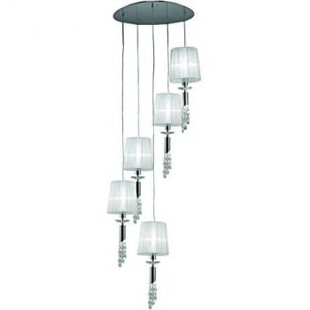 Chroma‑Tiffany Mantra Cluster 13W/5W Spirale