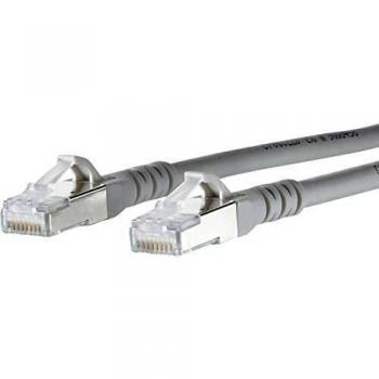Metz Connect 1308452033-E RJ45 Cavo di rete, cavo patch CAT 6A S/FTP 2.00 m Grigio