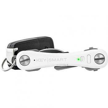 KeySmart Pro White – Smart Keyring mit GPS-LED