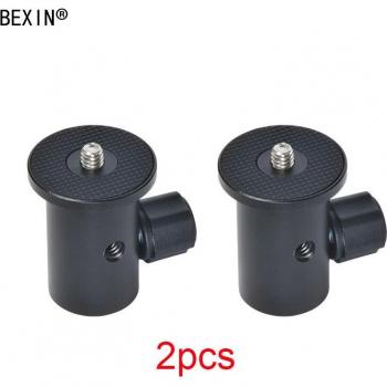Adapter mit Kugelgelenk und 1/4 Schraube für Fotozubehör