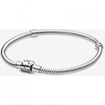 Moments Barrel Clasp: Braccialetto Serpente Argento 15 cm – Pandora