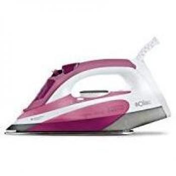 Solac 2400W Steam Plate – 120g/min Vertical Steam, Self‑Cleaning, Ceramic Sole