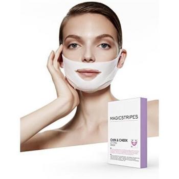 Magic Stripes – Chin & Cheek Lift-Maske 1 Stück – Tonende Gesichtsmaske für alle Hauttypen