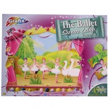 45-Piece Swan Lake Ballet Puzzle, Grafix