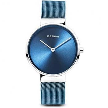 BERING Women's Stainless Steel Strap Classic Watch with Sapphire Crystal