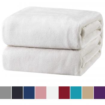 Microfibra Bianca Coperta di Lusso 260 g/m²