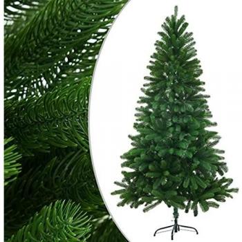 Albero da Tavola 150 cm, Aghi Simili al Legno, Colore Verde