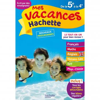 Mes vacances Hachette 5E/4E