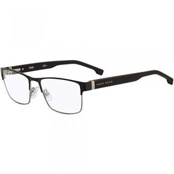 BOSS 1040 Men's Optics – Brown, 57mm, Free Lenses (Blue Light Block)