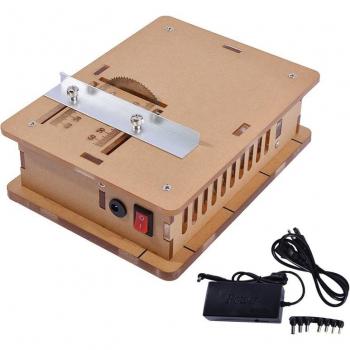 Tablero de Sierra de Mesa para Bricolaje en Miniatura 12V