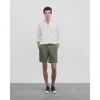 Bermuda jogger silbon en color verde para hombres