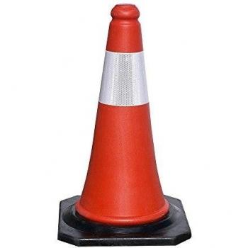 Cono de Signalisation en Caoutchouc 50 cm avec Réflexion