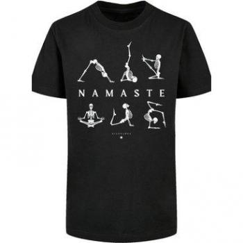 F4NT4STIC Mädchen Shirt Yoga Skelett