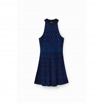 Vestito Desigual El Havre Blu e Nero