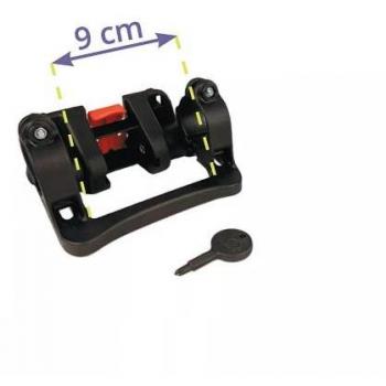 Fixation Panier Avant Bellelli Plaza pour VAE/E‑bike (Cintre 22 mm)