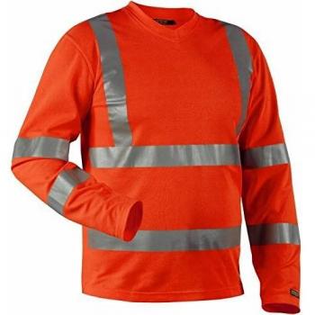 Blaklader UV Langarmshirt Hochsichtbar, Orange, Größe S