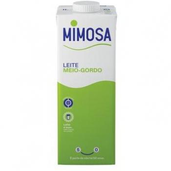 Leite de Vaca Mimosa UHT Meio Gordo 1L