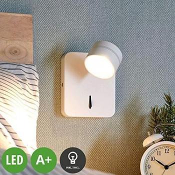 LUCANDE Vidda LED Wall Light for Living Room
