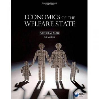 Economics of the Welfare State by Nicholas Barr (Paperback, 2012)