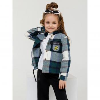 Camisa de Cuadros Escoceses con Ajuste de Cordón Issa Plus