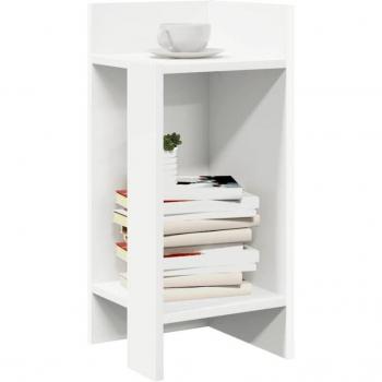 Mesa Torana Blanca con Estante de 25,5×27×60 cm