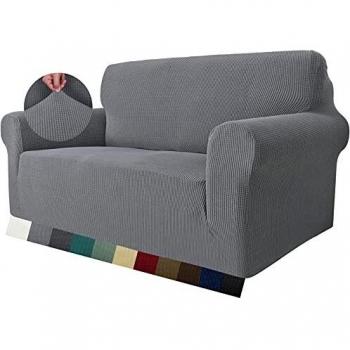 MAXIJIN Super Stretch Couch Cover for 2 Seater Couch