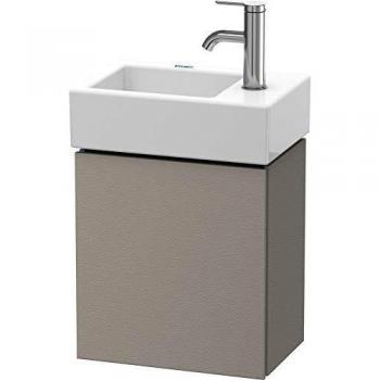 Duravit L-Cube Waschtischunterbau, wandhängend, 36,4 x 24,1 cm, 1 Tür, Terra Matt für Vero Air