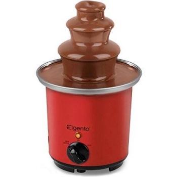 3-Level Elgento Chocolate Fountain for Tables, Red Model