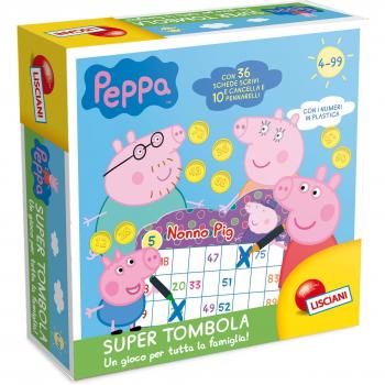 Peppa Pig: Tombola Digitale 45648 con Scrittura ed Elimina