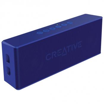 MUVO 2 Blue Compact Speaker – Portable Bluetooth + MP3 Player, Water‑Proof