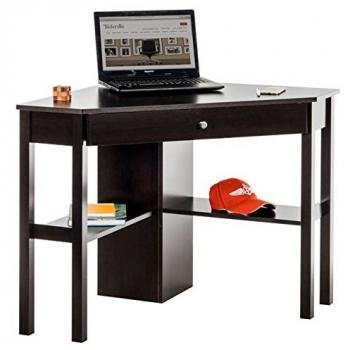 Teknik Office Cinnamon Cherry Effect L-Shaped Computer Desk