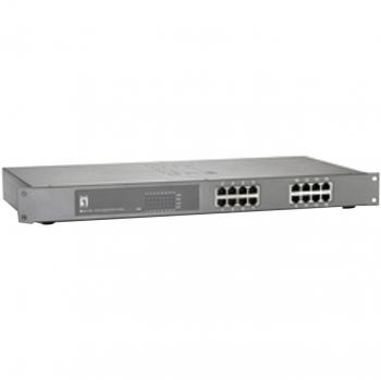 Switch PoE-Plus 16 Ports Level One GEP-1622