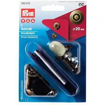 Heritage Brass Prym Anorak Fastening System