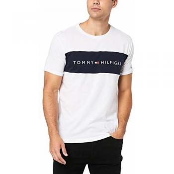 Tommy Hilfiger Uomo Top Signature in Cotone Bianco – L
