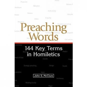 Preaching words paperback