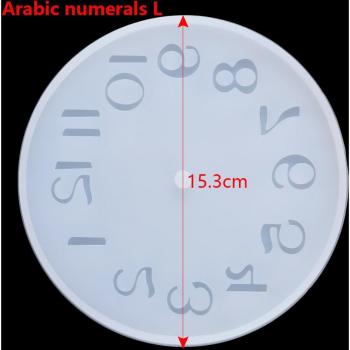 DIY Clock Shaped Silicone Mold