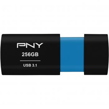 PNY Elite‑X Flash Drive 256 GB, USB 3.1, 200 MB/s Lesen