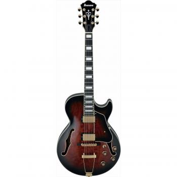 Ibanez AG95QA Artcore Expressionist Dark Brown Sunburst