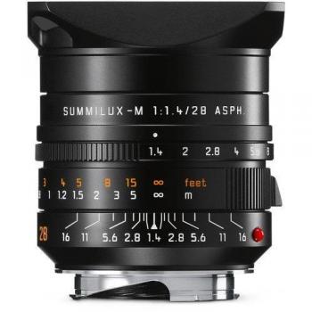 Leica 28mm f/1.4 Summilux-M ASPH Wide Angle Lens