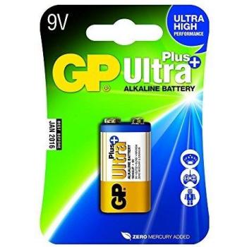 GP 0301604AUP-U1 6LR61 Ultra Plus Alkaline 9 Volt