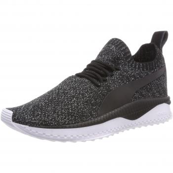 Unisex Puma Tsugi Apex Low‑Top Shoe, Black with Aquifer White Accent