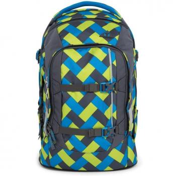 SATCH Chaka Curbs Schulranzen SAT-SIN-001-9D4 – 30 Liter, Buntmauer‑Farbe