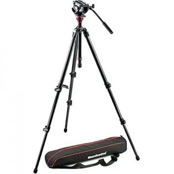 Trípode Manfrotto MVH500AH con 755CX3
