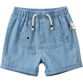 Dave Bella Infant Cartoon Shorts with Pockets