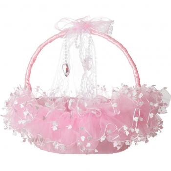 Tote de Cestas Florales y Encajes